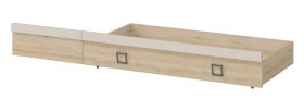 Lade voor bed Benjamin, kleur: beuken / crème - 27 x 74 x 138 cm (H x B x L)