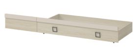 Lade voor bed Benjamin, kleur: Essen / crème - Afmetingen: 27 x 74 x 138 cm (H x B x L)