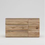 Ladenkast Vila 02 massief eiken geolied - Afmetingen: 82 x 120 x 42 (H x B x D)