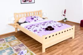 kinderbed / jeugdbed, massief beukenhout naturel 108, incl. lattenbodem - 140 x 200 cm (B x L) 
