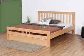 Tienerbed / jeugdbed "Easy Premium Line" K8/1 incl. 1 afdekplaat, 180 x 200 cm massief beuken natuur