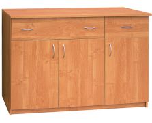 ladenkast / dressoir Tandil 13, kleur: elzenhout - 82 x 135 x 45 cm (h x b x d)