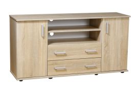 ladenkast / dressoir Tandil 08, kleur: Sonoma eiken - 82 x 160 x 45 cm (h x b x d)