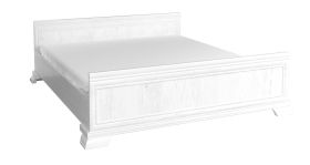 Tweepersoonsbed Sentis 26, kleur: wit grenen - 160 x 200 cm (B x L)