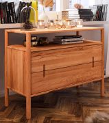 Ladekast /dressoir Wellsford 28 geolied massief  beuken - Afmetingen: 84 x 108 x 46 cm (H x B x D)