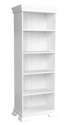Open kast Sentis 19, kleur: wit grenen - 193 x 68 x 40 cm (H x B x D)
