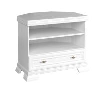 TV-onderkast Sentis 09, kleur: wit grenen - 77 x 86 x 61 cm (H x B x D)