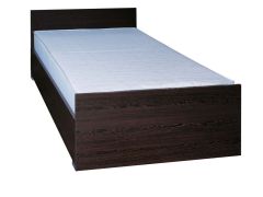 Tweepersoonsbed Corrientes 15 incl. lattenbodem, kleur: wengé - 180 x 200 cm (b x l)