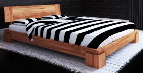 eenpersoonsbed / logeerbed Tasman 04 massief beukenkernhout geolied - ligvlak: 90 x 200 cm (b x l)