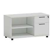 Ladeblok model Elisa met 2 afsluitbare lades - Breedte: 900 mm, hoogte: 554 mm, diepte: 450 mm