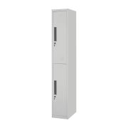 Kluisje, model Elisa, met 2 vleugeldeuren – breedte: 380 mm, hoogte: 1800 mm, diepte: 450 mm