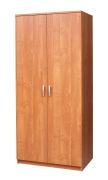 draaideurkast / kledingkast Sepatan 18 , kleur: elzenhout - afmetingen: 182 x 80 x 51 cm (H x B x D)