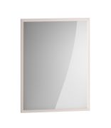 Garderobe spiegel / Kleur: kasjmier / Maten: 49 x 2 x 65 cm / rechthoekig / ABS-randbescherming / functionele designstijl / voor de voorruimte