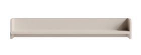 Wandplank / Kleur: beige met houtstructuur / één schap / maten: 103,5 x 22 x 17 cm / Hangrek / hangplank / functioneel design / voor de woonkamer