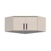 Opzetkast voor Fafe 08 / Cashmere / Cremona eik / 2 deuren / Soft Close / 40 x 91 x 91 cm / Tweekleurig / Veel opbergruimte / Eenvoudige stijl