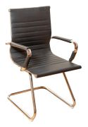 Schommelstoel Marie, kleur: zwart - 91 x 51 x 53 cm (H x B x D)