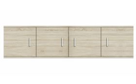 Opbouw deel / Bovenkast voor Pamulang 16-draaideurkast / kleerkast, kleur: Sonoma eiken - afmetingen: 50 x 200 x 60 cm (H x B x D)