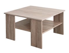 Salontafel Kikori 04, kleur: Sonoma eiken - afmetingen: 78 x 78 x 47 cm (B x D x H)