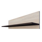 wandrek / hangplank Aitape 03, kleur: donker Sonoma eiken / licht Sonoma eiken - afmetingen: 30 x 120 x 23 cm (H x B x D)