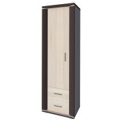kast Aitape 25, kleur: donker Sonoma eiken / licht Sonoma eiken - afmetingen: 188 x 60 x 40 cm (H x B x D)