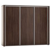 Schuifdeurkast / kleerkast Aitape 38, kleur: donker Sonoma eiken - afmetingen: 188 x 230 x 60 cm (H x B x D)