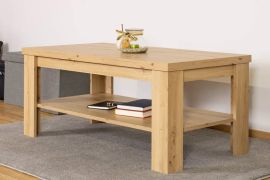 Salontafel Vanimo 12, kleur: eiken - Afmetingen: 115 x 60 x 48 cm (B x D x H)