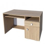 Bureau Rabaul 32, kleur: Sonoma eiken - afmetingen: 76 x 120 x 60 cm (H x B x D)