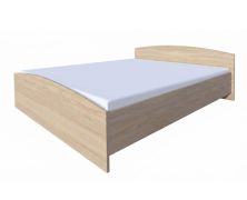Tweepersoonsbed Rabaul 20, kleur: Sonoma eiken - ligvlak: 160 x 200 cm (b x l)