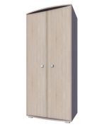 draaideurkast / kledingkast Rabaul 23 , kleur: Sonoma eiken - afmetingen: 200 x 90 x 55 cm (H x B x D)