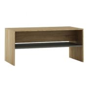 Salontafel Ciomas 15, kleur: Sonoma eiken / grijs - Afmetingen: 120 x 60 x 55 cm (B x D x H)