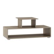 TV-onderkast Kundiawa 19, kleur: licht Sonoma eiken - afmetingen: 55 x 125 x 60 cm (H x B x D)