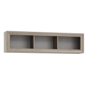 wandrek / hangplank Kundiawa 10, kleur: Sonoma eiken licht - afmetingen: 40 x 160 x 28 cm (H x B x D)