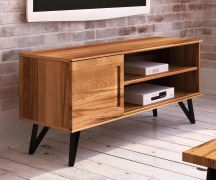 TV-onderkastje Masterton 19 massief beuken geolied - Afmetingen: 61 x 136 x 45 cm (H x B x D)