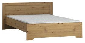 eenpersoonsbed / logeerbed Vanimo 06, kleur: eiken - ligvlak: 90 x 200 cm (b x l)