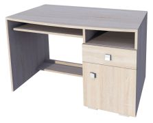 Bureau Rabaul 32, kleur: Sonoma eiken - afmetingen: 76 x 120 x 60 cm (H x B x D)