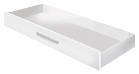 Lade voor tweepersoonsbed Cerdanyola, kleur: eiken / wit - Afmetingen: 19 x 120 x 78 cm (H x B x L)