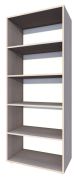Open kast / boekenkast Garut 21, kleur: Sonoma eiken - afmetingen: 194 x 80 x 40 cm (H x B x D)