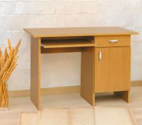 Bureau Banjaran 02, kleur: elzenhout - afmetingen: 72 x 100 x 52 cm (H x B x D)