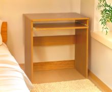 Bureau Banjaran 09, kleur: elzenhout - afmetingen: 76 x 70 x 50 cm (H x B x D)