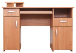 Bureau Banjaran 14, kleur: elzen - afmetingen: 80 x 125 x 60 cm (H x B x D)