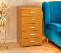 Dressoir / ladekast Kebumen 19, kleur: elzen- afmetingen: 78 x 41 x 42 cm (H x B x D)