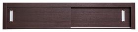 Bovenkast voor schuifdeurkast / kleerkast Sepatan 06, kleur: wengé - afmetingen: 40 x 160 x 60 cm (H x B x D)