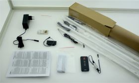 LED verlichting voor het verticale opklapbed Nalut 10 met een matrasmaat van 160 x 200 cm