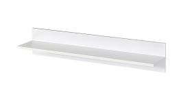 wandplank / wandrek | 1 schappen | Kleur: wit | 90 x 19 x 17 cm | ABS-randen | Nalut 07