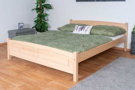 tienerbed / jeugdbed van massief beukenhout naturel 117, incl. lattenbodem - afmetingen 160 x 200 cm