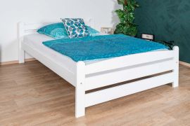 Modern tienerbed, eenvoudig jeugdbed massief beukenhout 118, incl. lattenbodem, ligvlak 140 x 200 cm, hoge houtkwaliteit, duurzaam en robuust