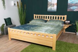 tienerbed / jeugdbed massief grenen natuur 67, incl. lattenbodem - afmetingen 180 x 200 cm