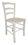 Stoel Maridi 275, kleur: wit - Afmetingen: 86 x 43 x 43 cm (H x B x D)