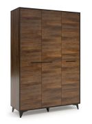 Kast Altels 21, kleur: walnoot - Afmetingen: 200 x 135 x 51 cm (H x B x D)