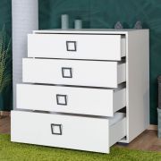 Ladekast 06, kleur: wit - Afmetingen: 89 x 84 x 56 cm (H x B x D)